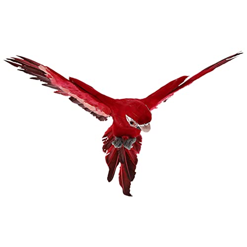 TOPBATHY 1stück Lebensechte Papageien Statue Aus Harz Fliegender Papagei Garten Deko Realistische Vogel Dekoration Für Zuhause Und Garten Große Papagei Figur TOPBATHY 1stück Lebensechte Papageien Statue Aus Harz Fliegender Papagei Garten Deko Realistische Vogel Dekoration Für Zuhause Und Garten Große Papagei Figur von TOPBATHY