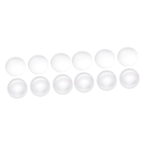 TOPBATHY 2 Sätze Optische Linse Doppelt Konvexe Glaslinse Brennweite Der Glaslinse 6 Stücke * 2 von TOPBATHY