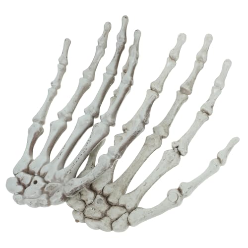 TOPBATHY 2 Stück Große Handknochen-Haarspange Halloween- Hände Requisiten Geist halloween haarspange halloween haarschmuck realistisches skeletthanddekor Handskelettmodell Sport Weiß TOPBATHY 2 Stück Große Handknochen-Haarspange Halloween- Hände Requisiten Geist halloween haarspange halloween haarschmuck realistisches skeletthanddekor Handskelettmodell Sport Weiß von TOPBATHY