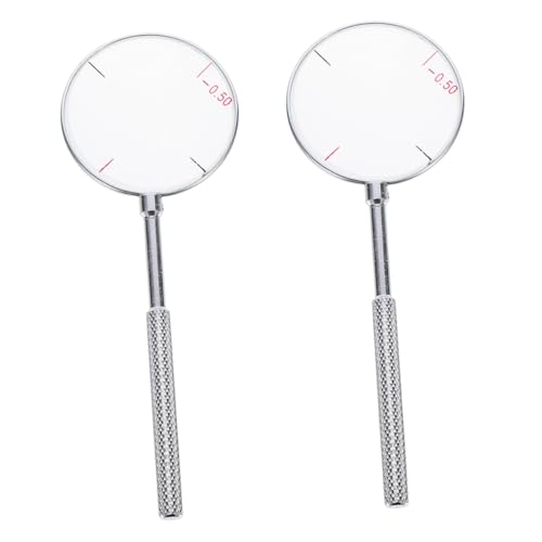 TOPBATHY 2 Stück Professionelle Kreuzzylinderlinse aus Optischem und Handliches Multifunktionales Optometrie werkzeug für Brillengeschäfte und Augenuntersuchungen TOPBATHY 2 Stück Professionelle Kreuzzylinderlinse aus Optischem und Handliches Multifunktionales Optometrie werkzeug für Brillengeschäfte und Augenuntersuchungen von TOPBATHY