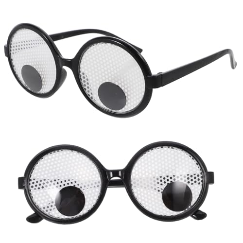 TOPBATHY 2 Stück Rollbrille Brille Verkleiden Neuartige Sonnenbrillen Für Frauen Halloween-brillengestell Cosplay-brille Lustige Brille Halloween- Knopfbrille Abs-kunststoff TOPBATHY 2 Stück Rollbrille Brille Verkleiden Neuartige Sonnenbrillen Für Frauen Halloween-brillengestell Cosplay-brille Lustige Brille Halloween- Knopfbrille Abs-kunststoff von TOPBATHY