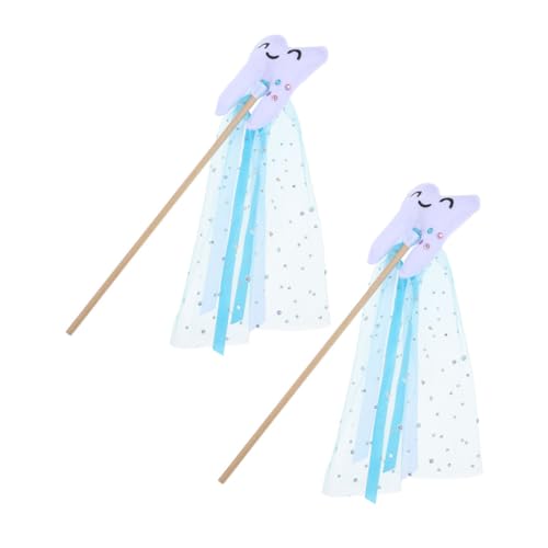 TOPBATHY 2 Stück Zahnmädchen Party Accessoire Feenstäbe für Feiern Festivals und Auftritte TOPBATHY 2 Stück Zahnmädchen Party Accessoire Feenstäbe für Feiern Festivals und Auftritte von TOPBATHY
