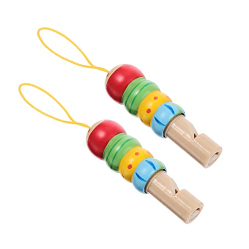 TOPBATHY 2 Stück hölzerne Pfeife Musikinstrumente Kinderspiele Musikalisches für Kleinkinder Lernen -Instrumente pfeifen Musikspielzeug Massivholz Bunt TOPBATHY 2 Stück hölzerne Pfeife Musikinstrumente Kinderspiele Musikalisches für Kleinkinder Lernen -Instrumente pfeifen Musikspielzeug Massivholz Bunt von TOPBATHY