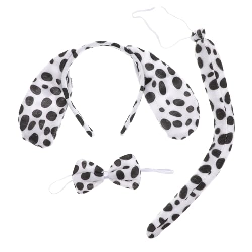 TOPBATHY Cosplay Tierschwänze Stirnbänder 2 2 Fliegen Set Maskerade Party Supplies von TOPBATHY
