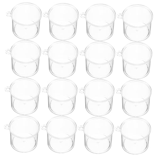 TOPBATHY 20 Stück Mini Mousse Cup Dollhouse Decor Zubehör für das Puppenhaus Puppenhaus-Teetasse Mini-Getränkebecher Mini-Kaffeetasse Modell Kaffeetasse Mini Clear Cup Plastik Transparent TOPBATHY 20 Stück Mini Mousse Cup Dollhouse Decor Zubehör für das Puppenhaus Puppenhaus-Teetasse Mini-Getränkebecher Mini-Kaffeetasse Modell Kaffeetasse Mini Clear Cup Plastik Transparent von TOPBATHY