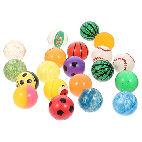TOPBATHY 20st Hüpfender Ball Spielzeug Gummi Prallen Geschenk Kind von TOPBATHY