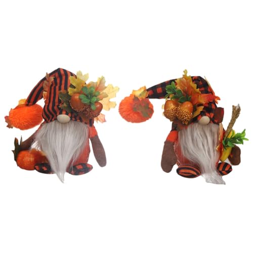 TOPBATHY 2St Thanksgiving-Stoffzwerg Herbstdekorationen Gartenzwerg Herbst Zwerge Gnom Ornamente wichtelpuppe adventsgeschenke Erntezwerg süßer Thanksgiving-Zwerg PP Baumwolle TOPBATHY 2St Thanksgiving-Stoffzwerg Herbstdekorationen Gartenzwerg Herbst Zwerge Gnom Ornamente wichtelpuppe adventsgeschenke Erntezwerg süßer Thanksgiving-Zwerg PP Baumwolle von TOPBATHY