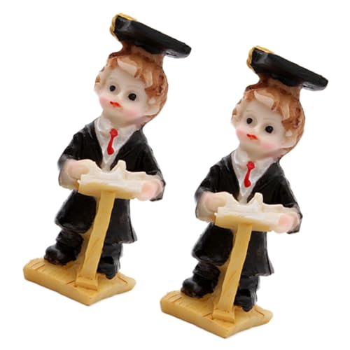 TOPBATHY Mini-Harz-Desktop-Ornament Absolvent Figur Exquisite Harz Student Statue Desktop Decor Einzigartige Handwerkskunst TOPBATHY Mini-Harz-Desktop-Ornament Absolvent Figur Exquisite Harz Student Statue Desktop Decor Einzigartige Handwerkskunst von TOPBATHY