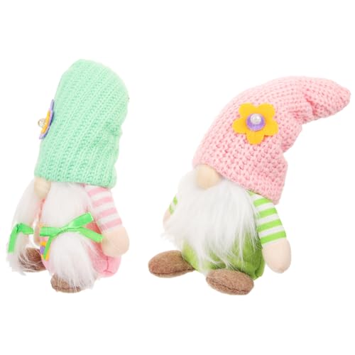 TOPBATHY 2pcs Plüsch GNOME Puppe Bunte Gestrickte Kappe Blume Puppet Zwerg Bauernhaus Tiered Tablett Decor Desktop GNOME Schmuck TOPBATHY 2pcs Plüsch GNOME Puppe Bunte Gestrickte Kappe Blume Puppet Zwerg Bauernhaus Tiered Tablett Decor Desktop GNOME Schmuck von TOPBATHY