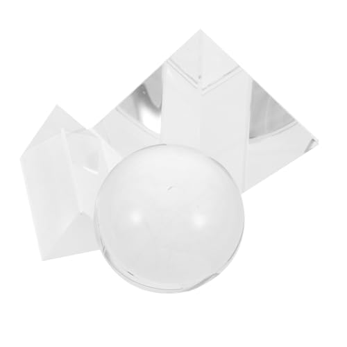 TOPBATHY 3 Stück Optisches Prisma Tierischen Schädel Glaswürfel Prismenwürfel Crystal-radio-kit Prismen Für Fenster Glasprisma Glasbaustein Aus Wolfram Kristall Transparent von TOPBATHY
