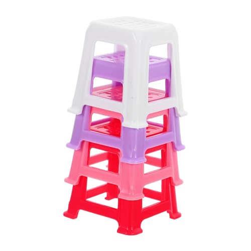 TOPBATHY Miniatur-hocker Für Puppenhäuser 4er-pack Detaillierter Mini-stühle Barhocker Für Puppenhaus-dekoration Miniatur-spielzeugzubehör Im Maßstab 1:12 TOPBATHY Miniatur-hocker Für Puppenhäuser 4er-pack Detaillierter Mini-stühle Barhocker Für Puppenhaus-dekoration Miniatur-spielzeugzubehör Im Maßstab 1:12 von TOPBATHY