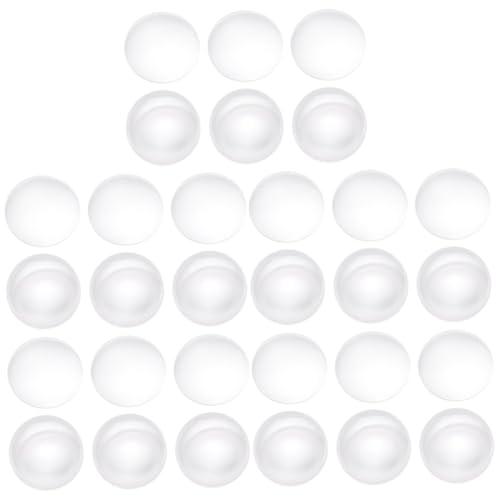 TOPBATHY 5 Sätze Optische Linse Glaslinse Brennweite Glaslinse 42Mmcm Durchmesser Konvexe Glaslinse 6 Stücke * 5 von TOPBATHY