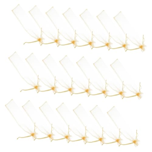 TOPBATHY 50 Stück Mesh Zugbeutel für Hochzeiten Partys und Besondere Anlässe Pouches für Süßigkeiten Schmuck und Dekorationen TOPBATHY 50 Stück Mesh Zugbeutel für Hochzeiten Partys und Besondere Anlässe Pouches für Süßigkeiten Schmuck und Dekorationen von TOPBATHY