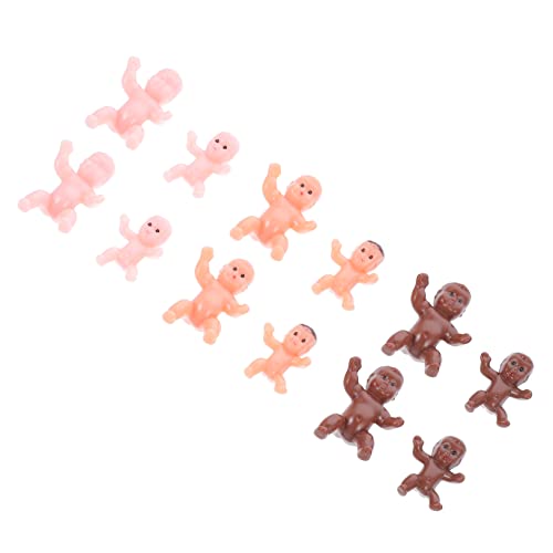 TOPBATHY Dusche Baby Spielzeug 60 Stücke Baby Dusche Gefälligkeiten Winzigen Kunststoff Baby Puppen TOPBATHY Dusche Baby Spielzeug 60 Stücke Baby Dusche Gefälligkeiten Winzigen Kunststoff Baby Puppen von TOPBATHY
