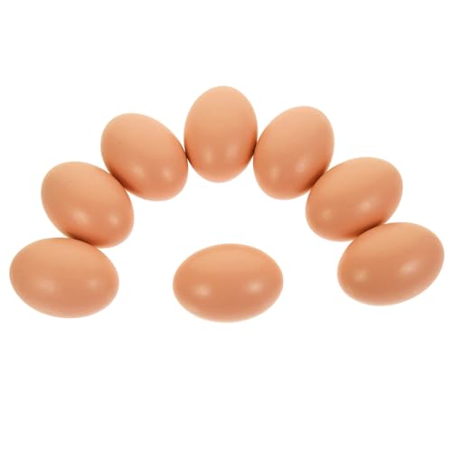 TOPBATHY 8 Stück Teiliges Holz Eier zum Bemalen Künstliche Deko Eier für DIY Bastelprojekte Leichte Stabile Holzeier für Ostern und Desktop Dekoration Fördert Kreativität und Hand Auge TOPBATHY 8 Stück Teiliges Holz Eier zum Bemalen Künstliche Deko Eier für DIY Bastelprojekte Leichte Stabile Holzeier für Ostern und Desktop Dekoration Fördert Kreativität und Hand Auge von TOPBATHY