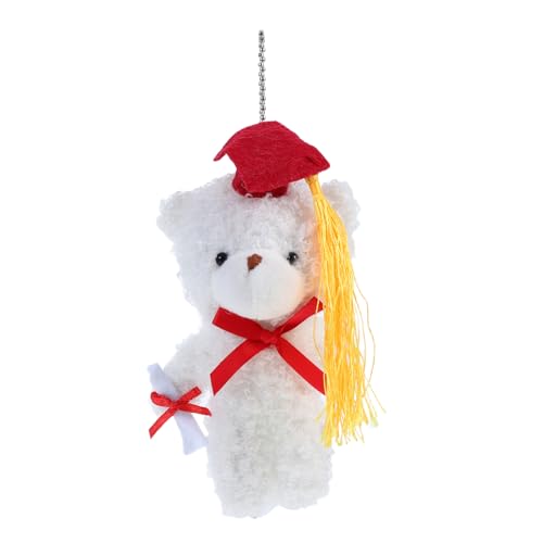 TOPBATHY Abschlussbär Abschlussbär Dekorationsbär Stofftier Absolventenhut Tierspielzeug Abschlussbär Stofftier DIY Abschlussbär Absolventenbär Weißer Plüsch TOPBATHY Abschlussbär Abschlussbär Dekorationsbär Stofftier Absolventenhut Tierspielzeug Abschlussbär Stofftier DIY Abschlussbär Absolventenbär Weißer Plüsch von TOPBATHY