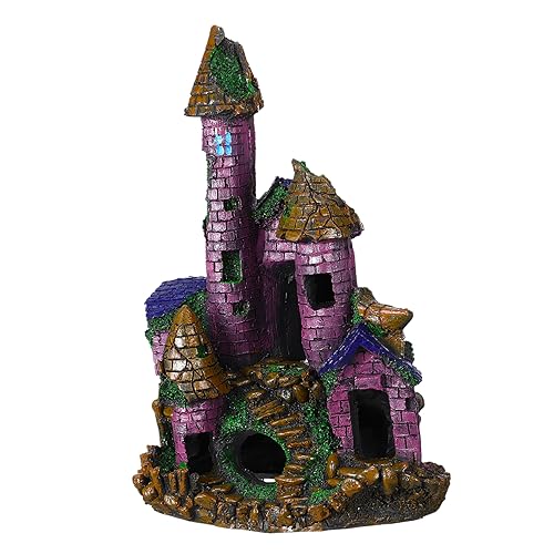 TOPBATHY Aquarium Schloss Dekoration Aus Harz Großes Mittelalterliches Schloss Für Aquarien Halloween Ornament Detailreiche Aquarium Dekoration TOPBATHY Aquarium Schloss Dekoration Aus Harz Großes Mittelalterliches Schloss Für Aquarien Halloween Ornament Detailreiche Aquarium Dekoration von TOPBATHY