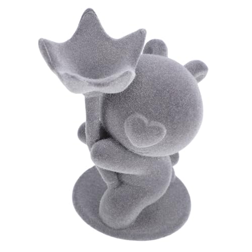 TOPBATHY Bär Figurine aus Weichem Material für Romantische Dekoration im Schlafzimmer für Valentinstag Muttertag oder Besondere Anlässe Schreibtische und Regale TOPBATHY Bär Figurine aus Weichem Material für Romantische Dekoration im Schlafzimmer für Valentinstag Muttertag oder Besondere Anlässe Schreibtische und Regale von TOPBATHY