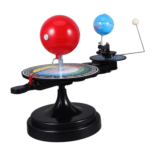 TOPBATHY Desktop-Astronomie-kit Sonnensystemmodell Für Erwachsene Solarsystem-projektkit Rotierendes Sonnensystem Wissenschaftliches Experimentierset Kinderglobus Plastik von TOPBATHY