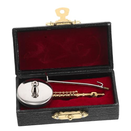 TOPBATHY Flöte Modell Instrumentenverzierung Musikinstrumentenmodell Instrument Für Geburtstagsfeier Musikspielzeug Für Flötenskulptur Schreibtischfigur Kupfer Golden TOPBATHY Flöte Modell Instrumentenverzierung Musikinstrumentenmodell Instrument Für Geburtstagsfeier Musikspielzeug Für Flötenskulptur Schreibtischfigur Kupfer Golden von TOPBATHY
