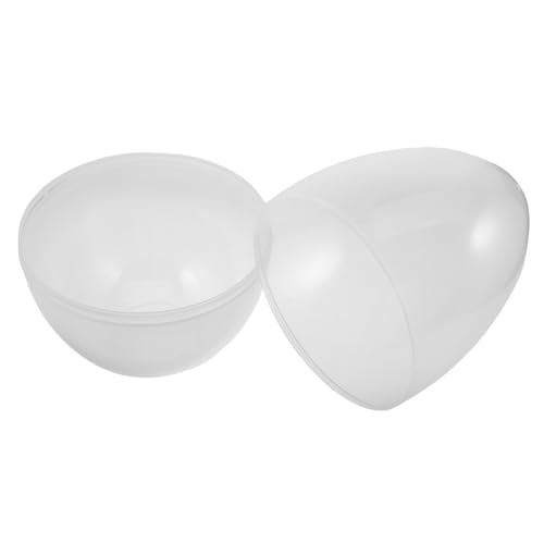 TOPBATHY Großes Transparentes DIY Ei Leere Kunststoffkapsel Wiederbefüllbar Vielseitig für Ostern Weihnachten Geburtstage Kreative Geschenkverpackung Einfache Montage für TOPBATHY Großes Transparentes DIY Ei Leere Kunststoffkapsel Wiederbefüllbar Vielseitig für Ostern Weihnachten Geburtstage Kreative Geschenkverpackung Einfache Montage für von TOPBATHY