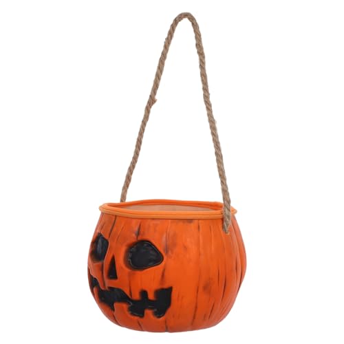 TOPBATHY Halloween-kürbis-süßigkeitenkorb: Leuchtender Kürbiseimer Mit Griff – Tragbarer Trick-or-Treat-Korb Für Partys Und Dekorationen TOPBATHY Halloween-kürbis-süßigkeitenkorb: Leuchtender Kürbiseimer Mit Griff – Tragbarer Trick-or-Treat-Korb Für Partys Und Dekorationen von TOPBATHY