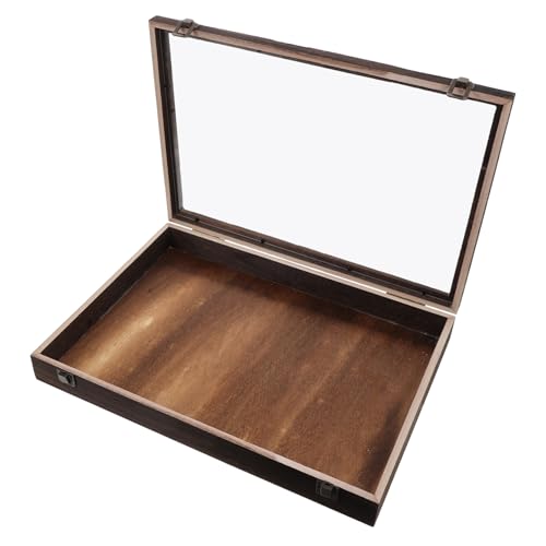 TOPBATHY Holzvitrine Mit Transparenter Abdeckung Insekten Probenbox Für Schmetterlinge Pflanzen Langlebig Zur Präsentation Von Naturexemplaren TOPBATHY Holzvitrine Mit Transparenter Abdeckung Insekten Probenbox Für Schmetterlinge Pflanzen Langlebig Zur Präsentation Von Naturexemplaren von TOPBATHY