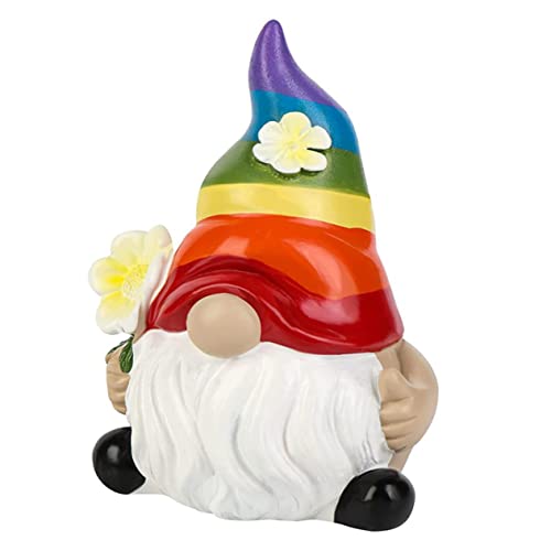 TOPBATHY Realistische GNOME-Statue Aus Kunstharz Gartenzwerg-Figur Für Die Außendekoration Für Den Hofgarten TOPBATHY Realistische GNOME-Statue Aus Kunstharz Gartenzwerg-Figur Für Die Außendekoration Für Den Hofgarten von TOPBATHY