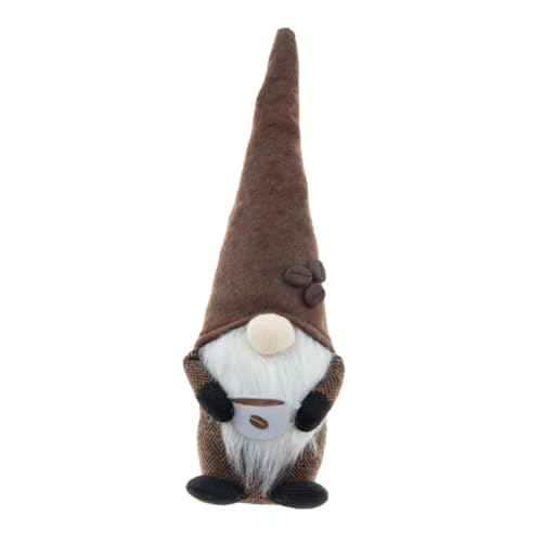 TOPBATHY Kaffee Plüschzwerg Gartenzwerg Desktop-Plüschzwerg Gnomenpuppe für das Festival Valentinstag Gnom Zwerge wichtelpuppe kinderspielzeug Bürozwerg Puppe Plüschzwergpuppe PP Baumwolle TOPBATHY Kaffee Plüschzwerg Gartenzwerg Desktop-Plüschzwerg Gnomenpuppe für das Festival Valentinstag Gnom Zwerge wichtelpuppe kinderspielzeug Bürozwerg Puppe Plüschzwergpuppe PP Baumwolle von TOPBATHY