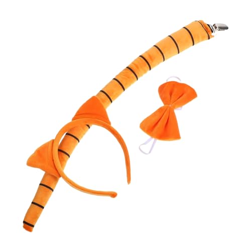 TOPBATHY Katzenohren und Set für Gemütliches und Sicheres Kostüm für Halloween Cosplay und Rollenspiele Tierkostüm Accessoires für Kreatives von TOPBATHY