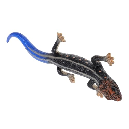 TOPBATHY Kunststoff Echsenmodell Realistische Reptilienfigur für Garten Dekoration Handgefertigte Spielzeugfigur für Erwachsene Deko für Halloween und Partys von TOPBATHY