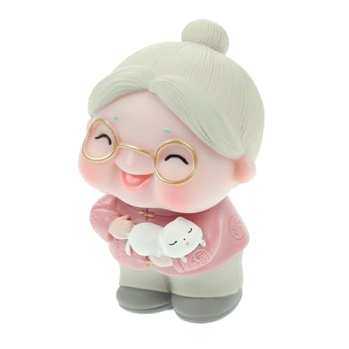 TOPBATHY Leichte Alte Topper Oma Kuchen Toer 1pc Opa Figur Kuchen Topper Alte Menschen Figur TOPBATHY Leichte Alte Topper Oma Kuchen Toer 1pc Opa Figur Kuchen Topper Alte Menschen Figur von TOPBATHY