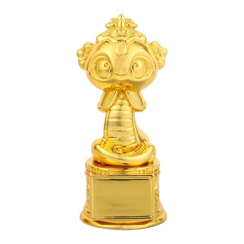 TOPBATHY Neujahrs Trophäe Schlange Trophäe Für Dekorationen Chinesische Schlangenfigur Baseball Trophäe Schlangenpreis Trophäe Schlangenfigur Für Zuhause Basketball Trophäe Fußball Trophäe TOPBATHY Neujahrs Trophäe Schlange Trophäe Für Dekorationen Chinesische Schlangenfigur Baseball Trophäe Schlangenpreis Trophäe Schlangenfigur Für Zuhause Basketball Trophäe Fußball Trophäe von TOPBATHY