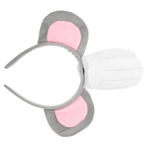 TOPBATHY Stirnband Mit Mausohren Für Erwachsene Vielseitiges Und Bequemes Weiches Stirnband Für Halloween Und Den Täglichen Spaß von TOPBATHY