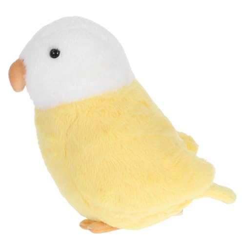 TOPBATHY Papagei Plüschtier Weiches Kuscheltier für Dekoratives Kissen oder Begleiter für Schlafzimmer und Wohnzimmer Gelbes Design TOPBATHY Papagei Plüschtier Weiches Kuscheltier für Dekoratives Kissen oder Begleiter für Schlafzimmer und Wohnzimmer Gelbes Design von TOPBATHY