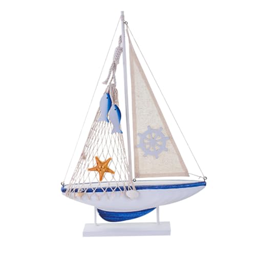 TOPBATHY Realistisches Segelboot Aus Holz – Dekoratives Schiffsmodell Für Büro Und Zuhause TOPBATHY Realistisches Segelboot Aus Holz – Dekoratives Schiffsmodell Für Büro Und Zuhause von TOPBATHY