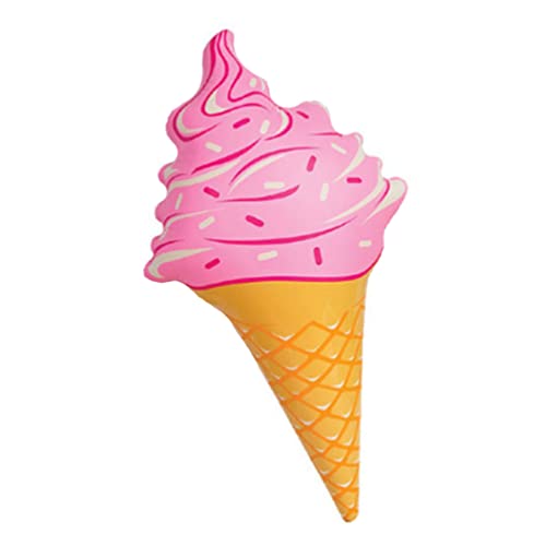 TOPBATHY Aufblasbares Schwimmende Eiscreme Stabile Pool-schwimmreihe Für Kinder Und Erwachsene von TOPBATHY