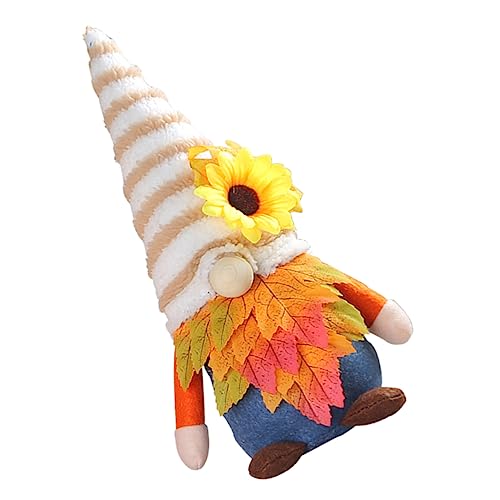 TOPBATHY Rudolf-Verzierung Ornamente Fußmatten Halloween Feengarten Zubehör Gartendekoration lustig süße plüschtiere Thanksgiving Dekoration Festival-Puppenverzierung Danksagung Gnom Sand von TOPBATHY