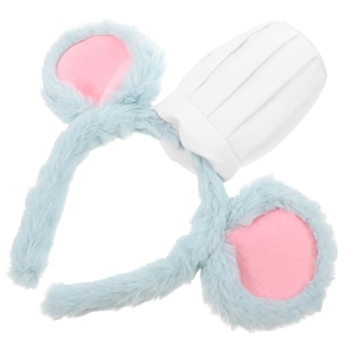 TOPBATHY Stirnband Mit Rattenohren Aus Weichem Material Kochmützen-design Lustig Und Vielseitig Für Jungen Mädchen Und Erwachsene TOPBATHY Stirnband Mit Rattenohren Aus Weichem Material Kochmützen-design Lustig Und Vielseitig Für Jungen Mädchen Und Erwachsene von TOPBATHY