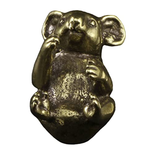 TOPBATHY Tee-Haustier-Ornament Koala-bär-Statue Koalabär-Figuren Schreibtischschmuck Dekorativer Figurenschmuck Kreative Koala-verzierung Koala-schmuck Koala-Figur Für Den Garten Messing TOPBATHY Tee-Haustier-Ornament Koala-bär-Statue Koalabär-Figuren Schreibtischschmuck Dekorativer Figurenschmuck Kreative Koala-verzierung Koala-schmuck Koala-Figur Für Den Garten Messing von TOPBATHY