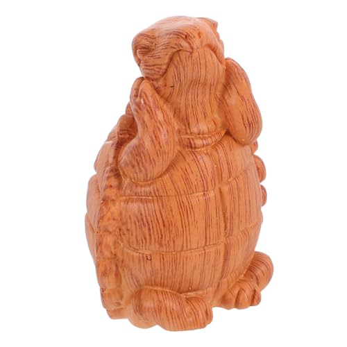 TOPBATHY Turtle Ornament Model Mikrolandschaftsschildkrötenverzierung Schildkrötenskulptur im Garten Schildkrötenfigur kleine Schildkrötenstatuen saftiges pflanzerdekor Holz Braun TOPBATHY Turtle Ornament Model Mikrolandschaftsschildkrötenverzierung Schildkrötenskulptur im Garten Schildkrötenfigur kleine Schildkrötenstatuen saftiges pflanzerdekor Holz Braun von TOPBATHY