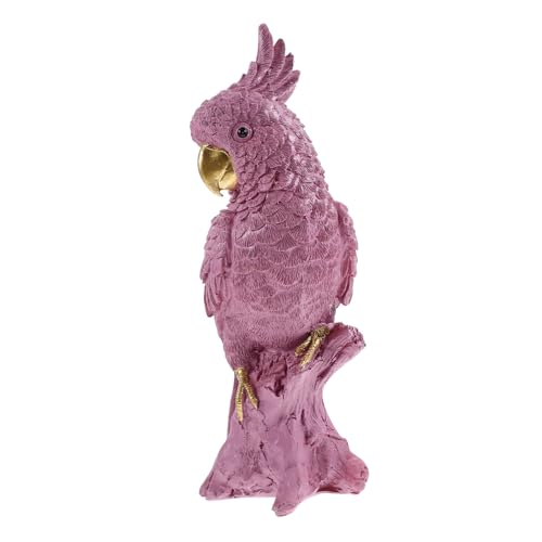 TOPBATHY Vogel-Ornament Aus Kunstharz Papagei-Figur Statue Dekoration Papagei-schmuck Für Weinschrank Tv-ständer Und Garten TOPBATHY Vogel-Ornament Aus Kunstharz Papagei-Figur Statue Dekoration Papagei-schmuck Für Weinschrank Tv-ständer Und Garten von TOPBATHY
