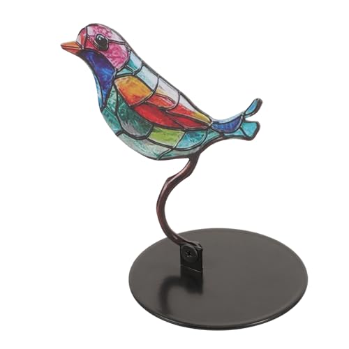 TOPBATHY Vogeldekor Aus Metall Mit Vogelstatue Aus Unedlem Metall Vogelstatuen Heimdekor Fotografie Requisite TOPBATHY Vogeldekor Aus Metall Mit Vogelstatue Aus Unedlem Metall Vogelstatuen Heimdekor Fotografie Requisite von TOPBATHY