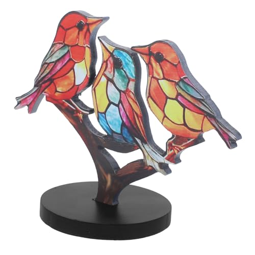 TOPBATHY Vogelschmuck Futterspender Glockenspiel Solarwindspiele Taube Eule Vogelfütterer Libellen-gartendekoration Kolibri- Papagei Vogelskulptur Mit Sockel Vogelfigur Acryl TOPBATHY Vogelschmuck Futterspender Glockenspiel Solarwindspiele Taube Eule Vogelfütterer Libellen-gartendekoration Kolibri- Papagei Vogelskulptur Mit Sockel Vogelfigur Acryl von TOPBATHY