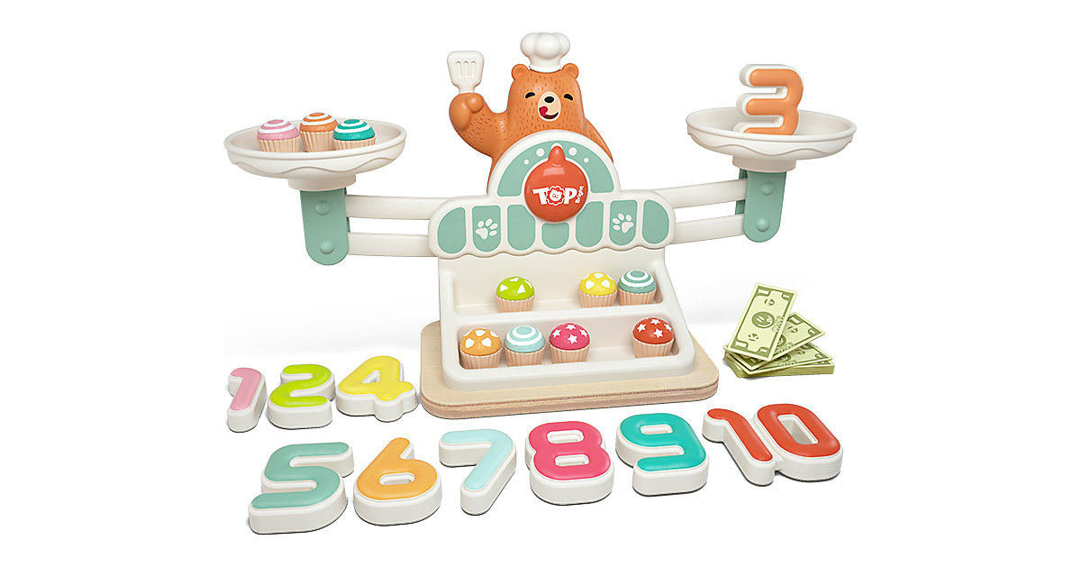 Lernspiel mit Waage - Yummy Bär 123 Balance von TOPBRIGHT