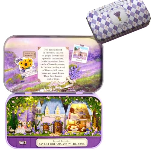 Iron Box Theater Serie Puppenhaus Kit Miniatur Szene Puzzle Haus Spielzeug Modell Möbel Kreative Valentinstag Festival Geschenke für Freunde, Familie Iron Box Theater Serie Puppenhaus Kit Miniatur Szene Puzzle Haus Spielzeug Modell Möbel Kreative Valentinstag Festival Geschenke für Freunde, Familie von TOPBSFARNY