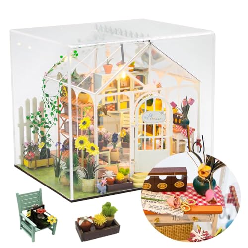 TOPBSFARNY Holz Garten Stil Puppenhaus Kit mit Staubschutz Gebäude Modell DIY Kunst Haus Romantisches Geburtstagsgeschenk Hochzeitsgeschenk TOPBSFARNY Holz Garten Stil Puppenhaus Kit mit Staubschutz Gebäude Modell DIY Kunst Haus Romantisches Geburtstagsgeschenk Hochzeitsgeschenk von TOPBSFARNY