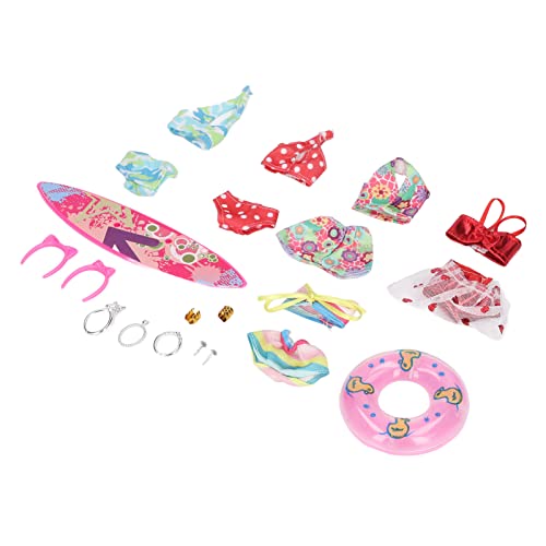 TOPINCN 1:12 Bikini -Kit Empfindliche Sholes Schwimmset für das Baby des Kindes Spielt EIN Nettes für [Multicolor] von TOPINCN