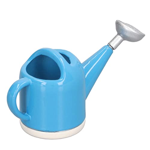 TOPINCN 1:12 Skala Miniaturlegierung Duschtopf Modell DIY Exquisite Puppenhausspielzeug für Handwerk Geschenke (Blue) von TOPINCN