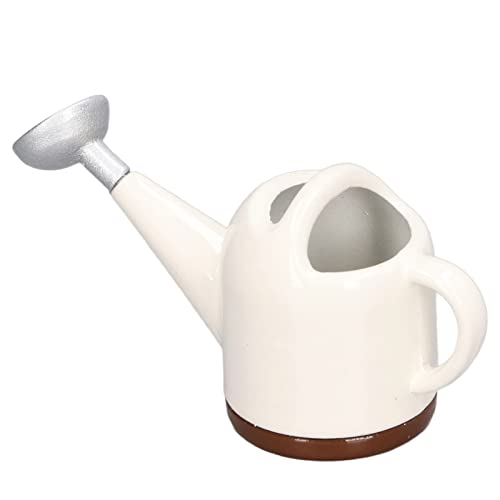 TOPINCN 1:12 Skala Miniaturlegierung Duschtopf Modell DIY Exquisite Puppenhausspielzeug für Handwerk Geschenke (White) von TOPINCN
